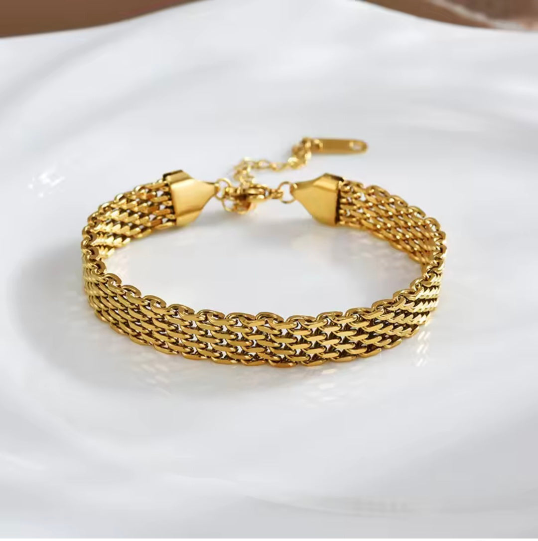Pulseiras de Corrente em Aço Inox Corrente de Malha