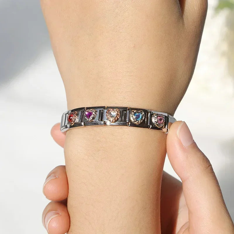 Charms Links Corações