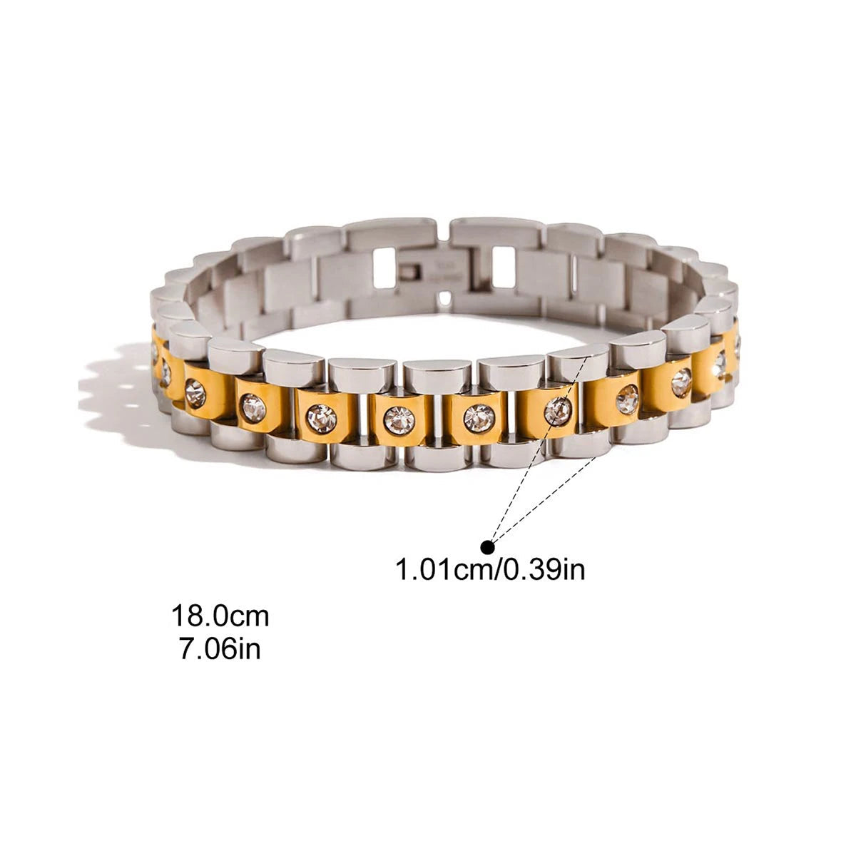 Pulseiras de Corrente - Aço inoxidável