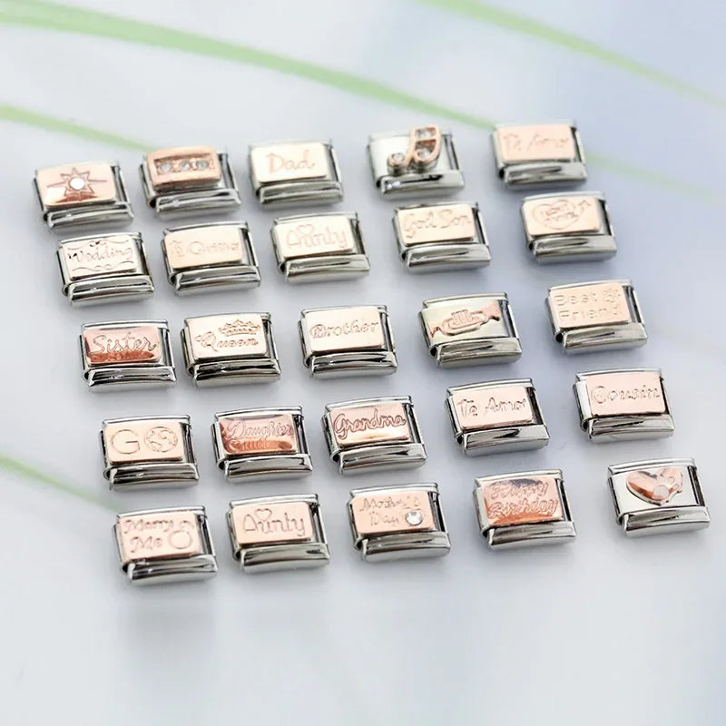 Charms Links Coração Pata