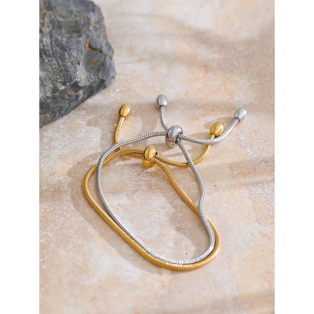 Pulseira Ajustável - Aço inoxidável