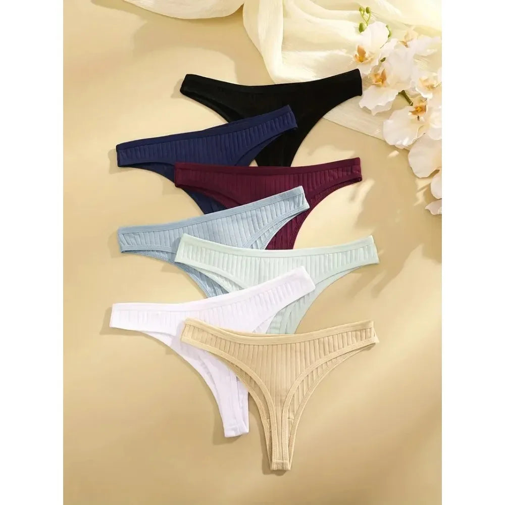 Tangas de Algodão Pack 6 PCS
