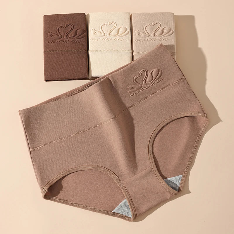 Cueca Modeladora de Cintura Alta Pack 4PCS