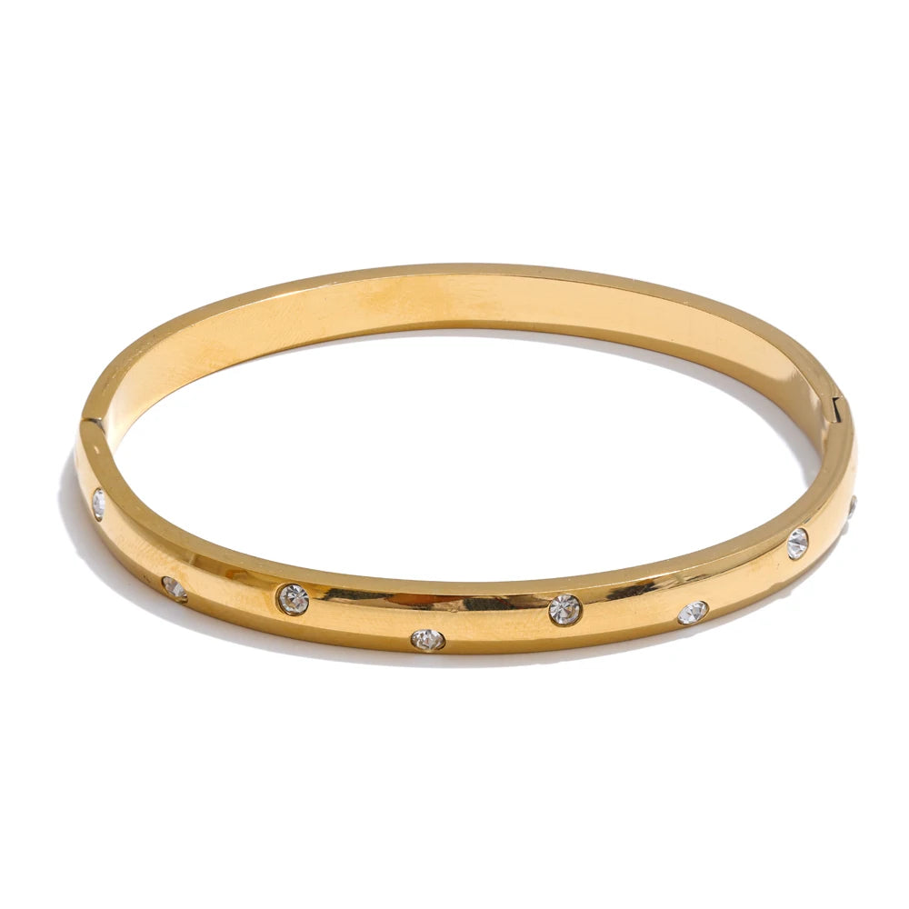 Bracelete Bangle - Aço inoxidável