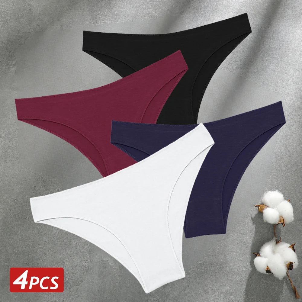 Cuecas de Algodão Pack 4PCS