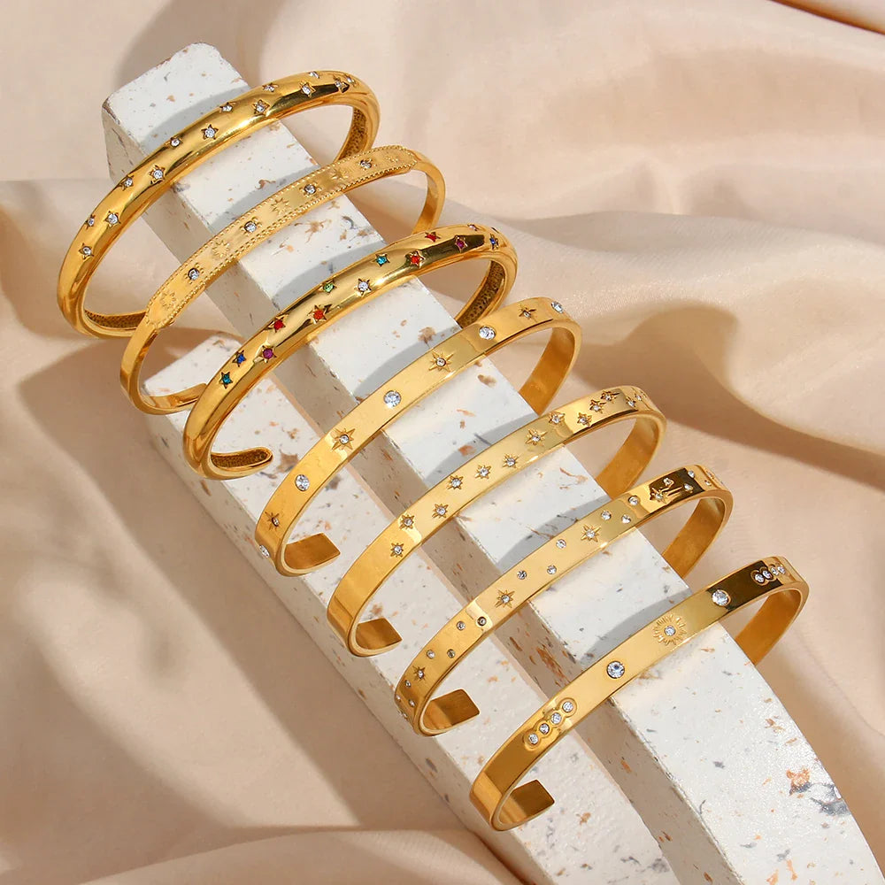 Pulseiras Clássicas em Aço Inoxidável