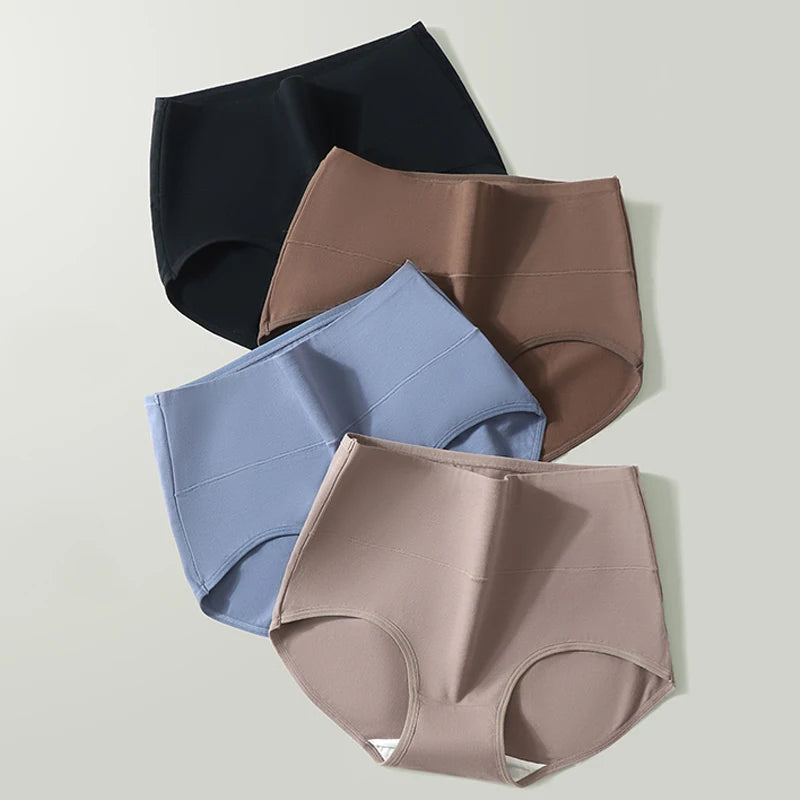 Cueca Modeladora de Cintura Alta Pack 4PCS