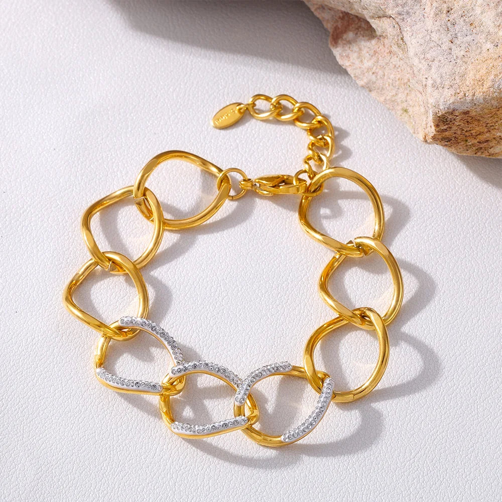 Pulseira de Elos Elegante