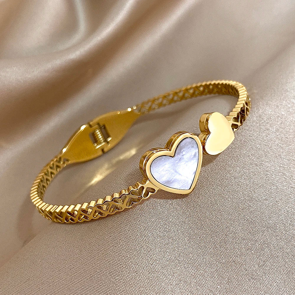 Pulseira Charms de Coração