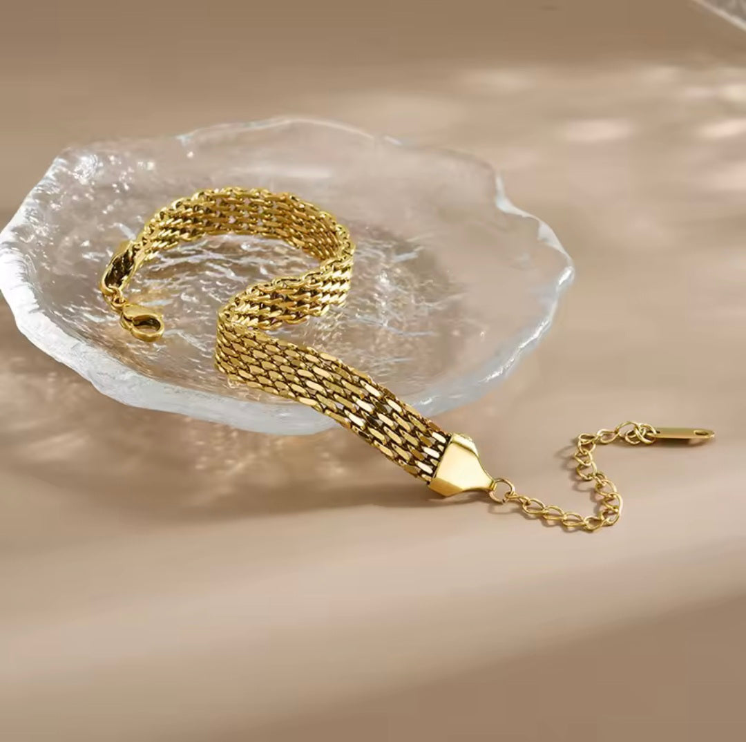 Pulseiras de Corrente em Aço Inox
