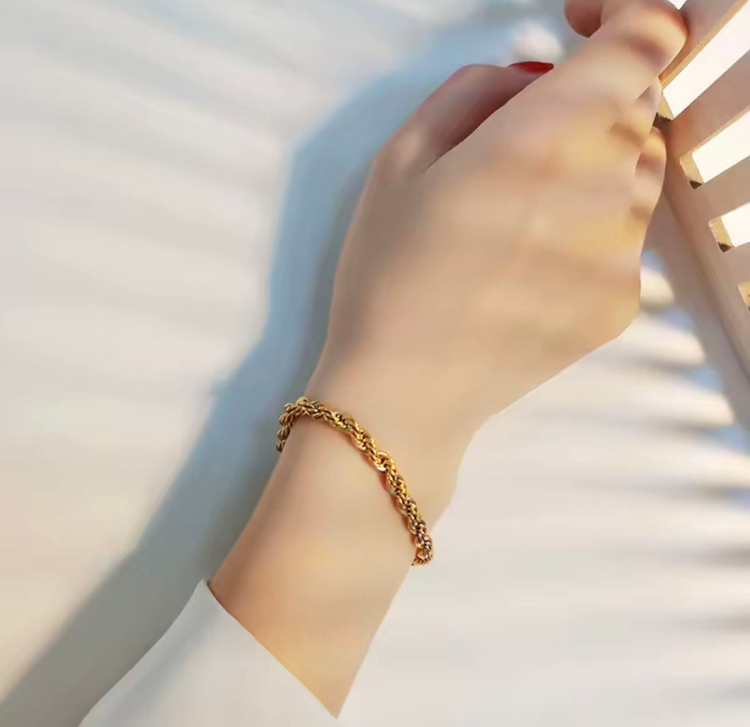 Pulseiras de Corrente em Aço Inox