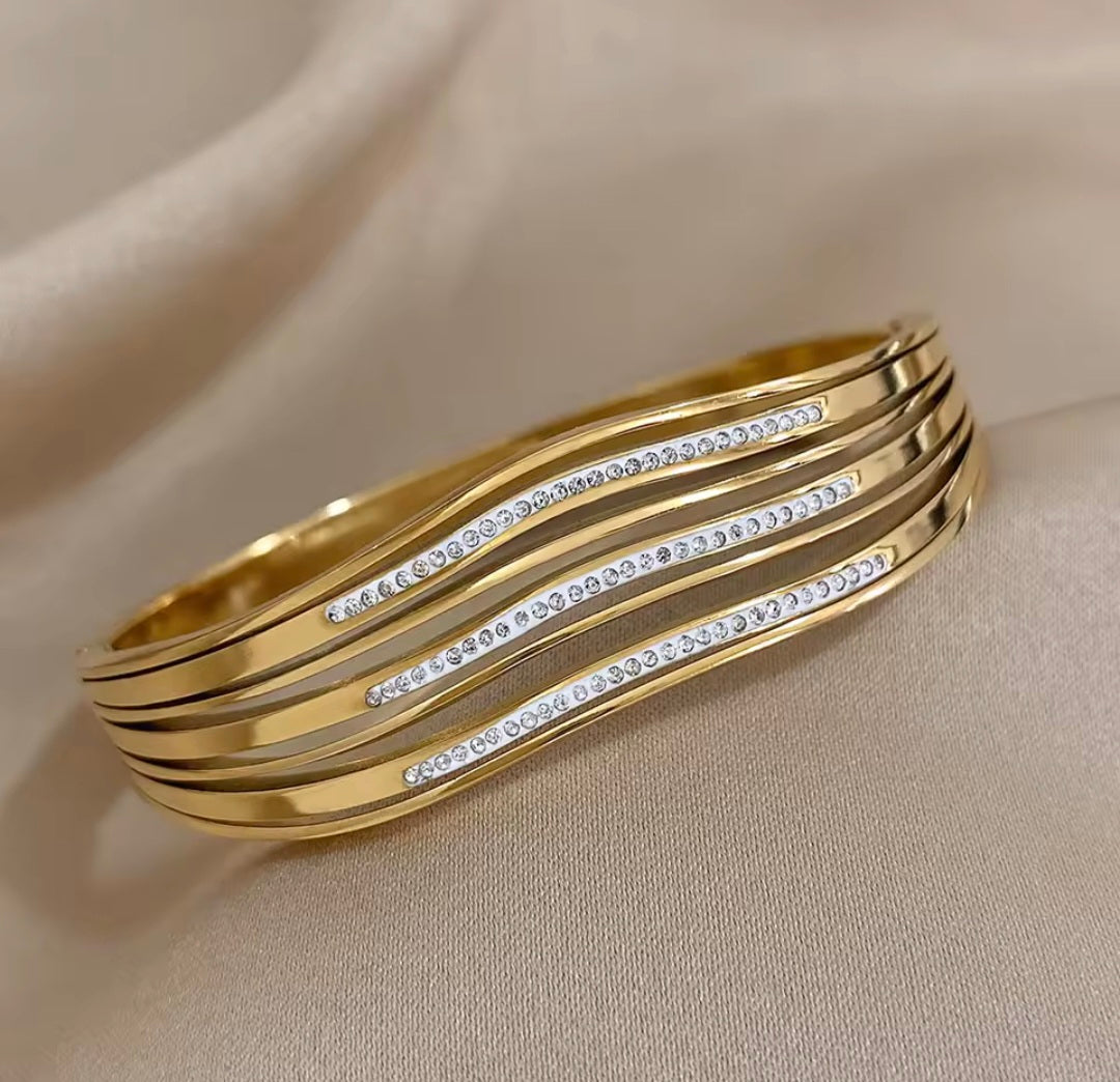 Pulseira Rígida Elegante