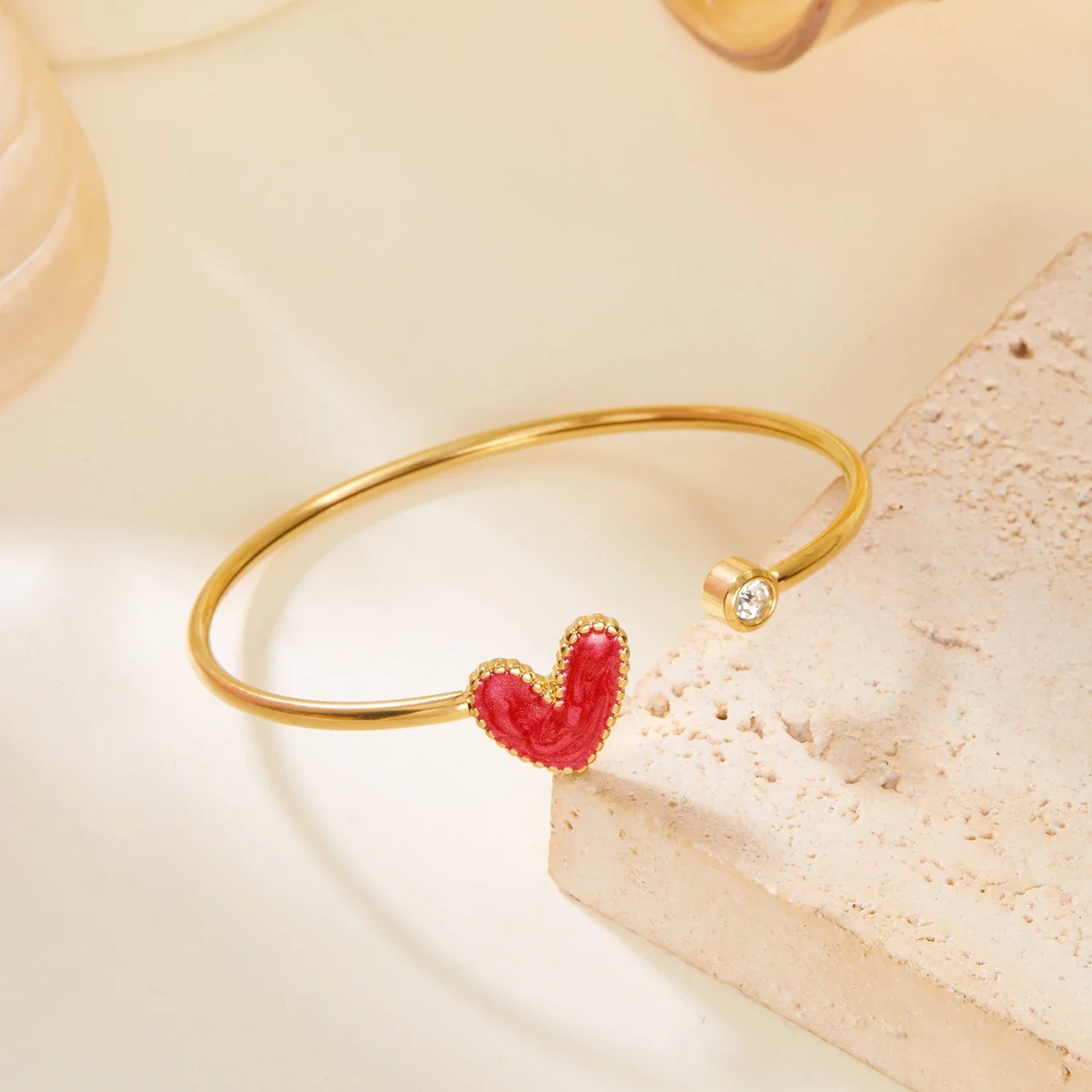 Pulseiras Modernas e Sofisticadas Vermelho