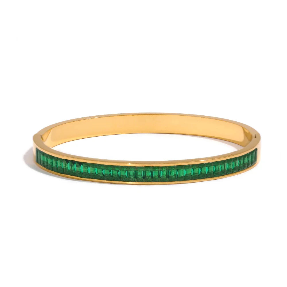 Pulseiras Brilhantes e Coloridas Verde