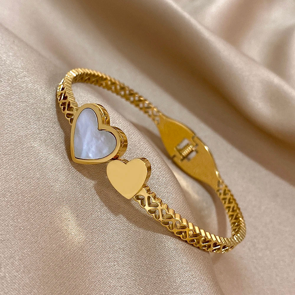 Pulseira Charms de Coração