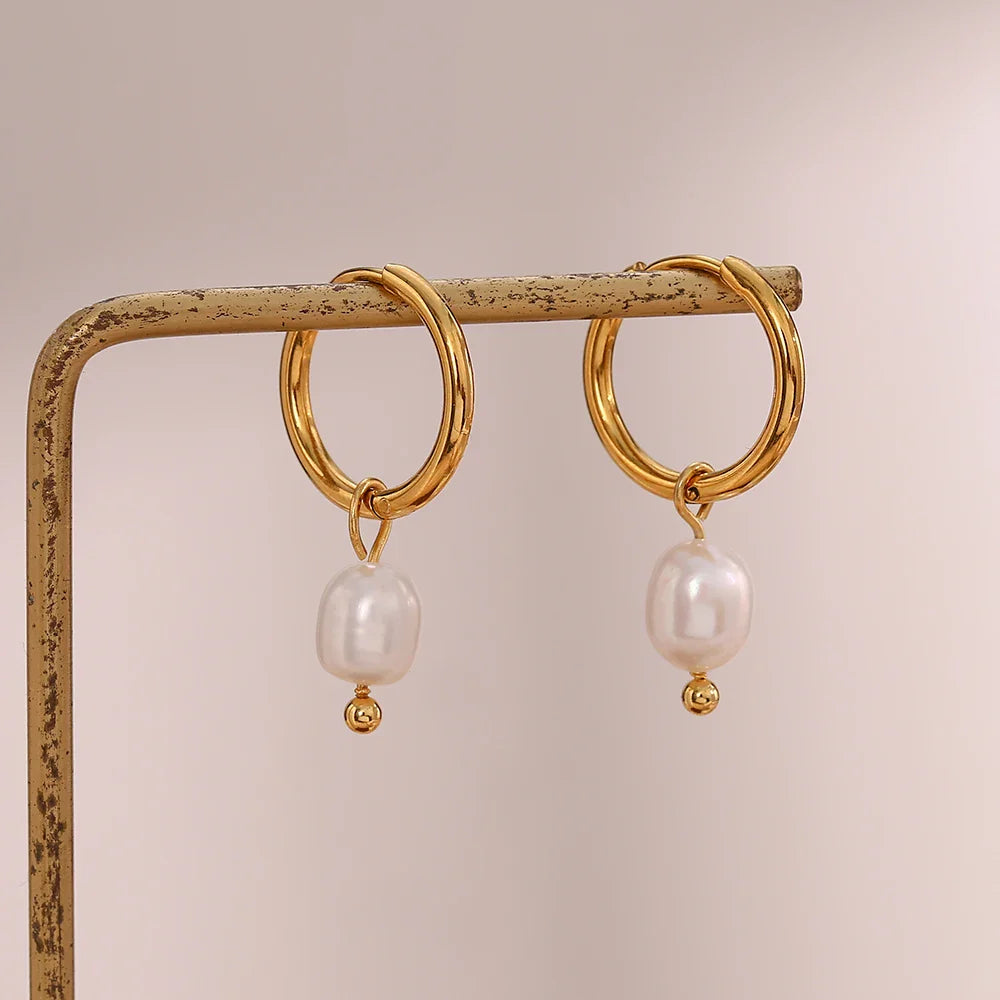 Argolas com Pérolas