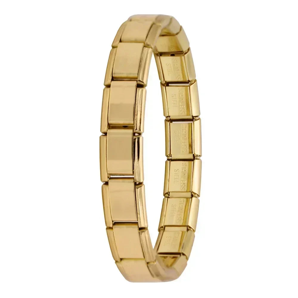 Pulseiras Italianas Originais em Aço Inoxidável