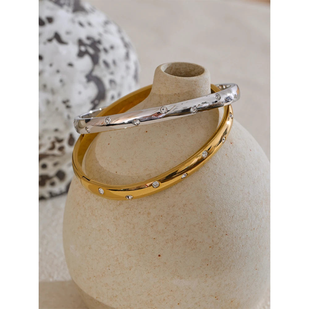 Bracelete Bangle - Aço inoxidável