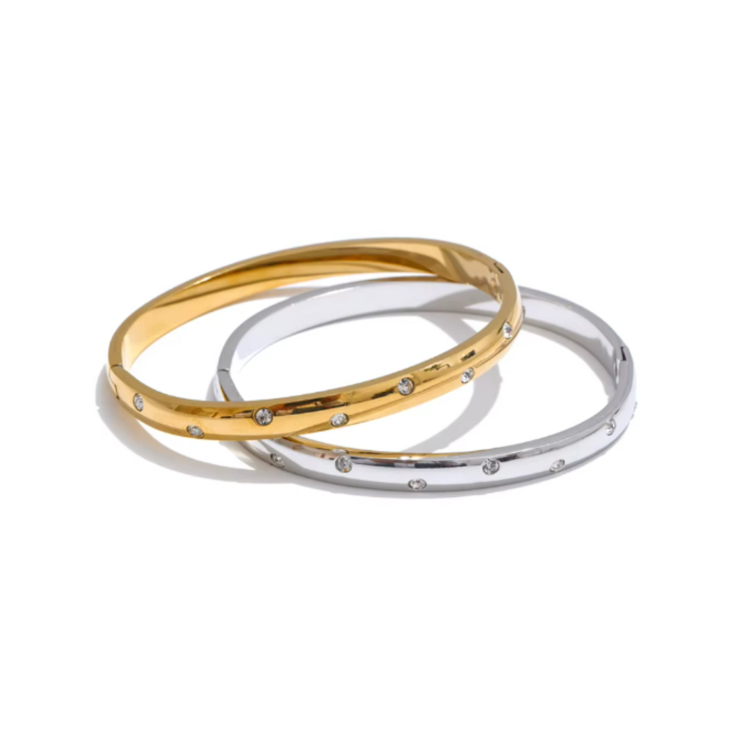 Bracelete Bangle - Aço inoxidável