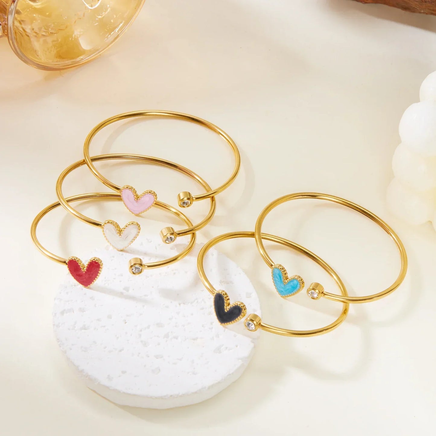 bangles de aço inox