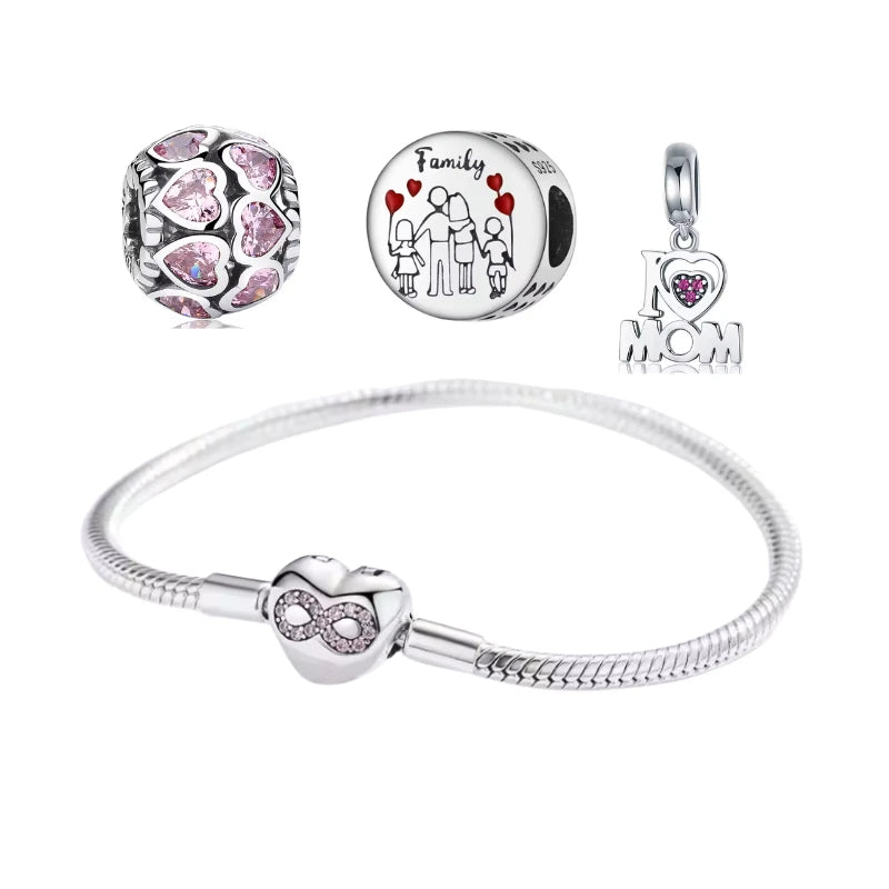 Pulseiras Estilo Pandora e Charms