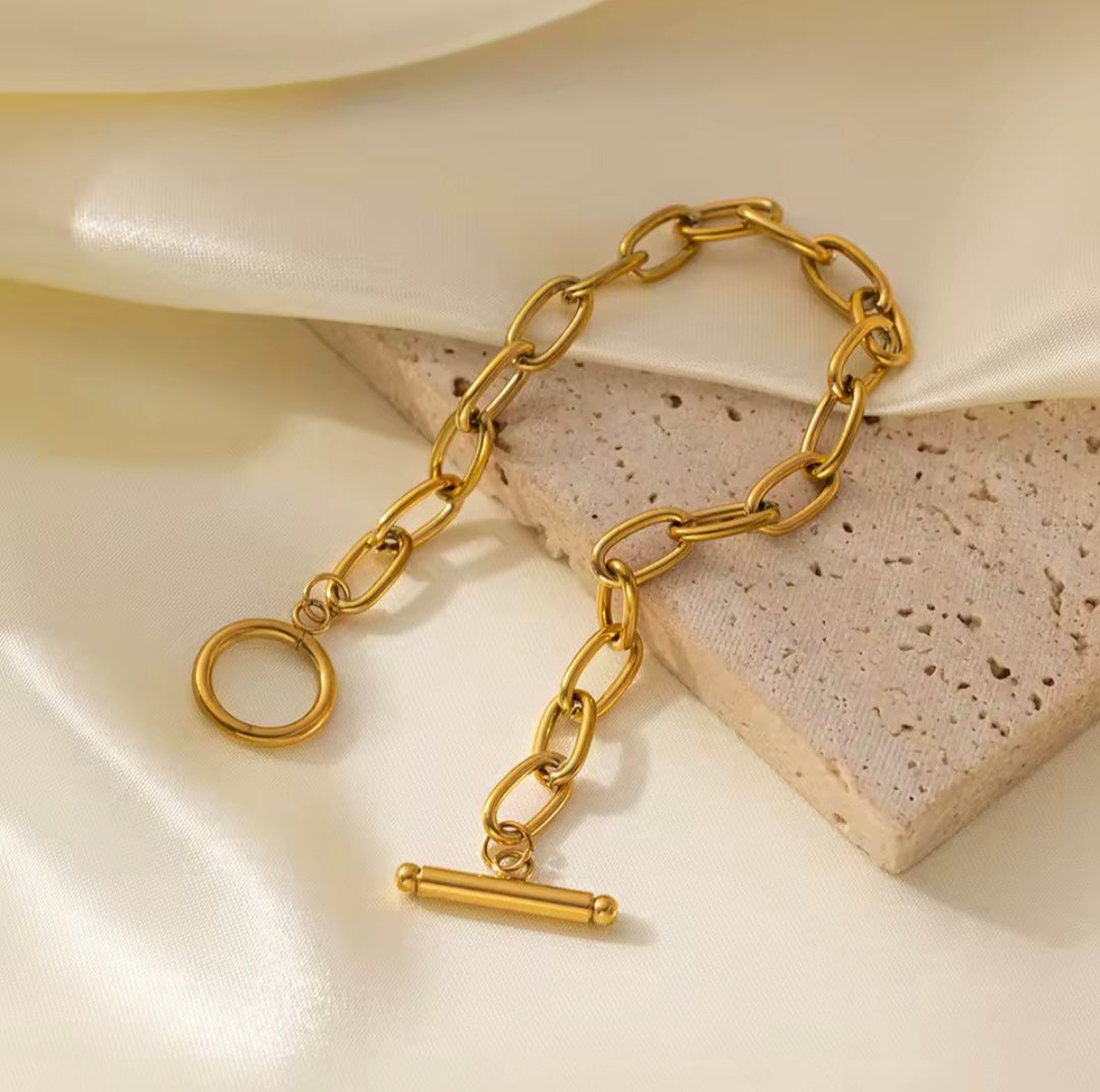 Pulseiras de Corrente em Aço Inox