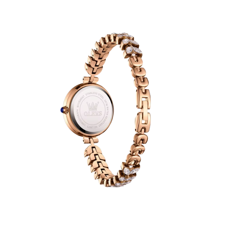 Relógio Feminino Elegante em Aço Inoxidável
