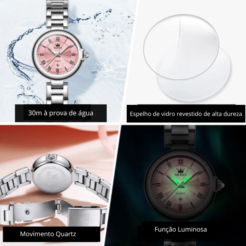 Relógio Chic e Fashion Feminino OLEVS