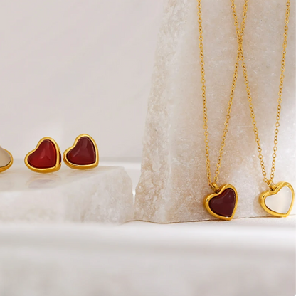 Colar Pendente de Pedra Natural