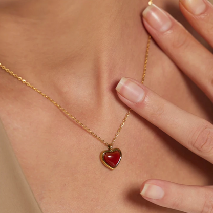 Colar Pendente de Pedra Natural