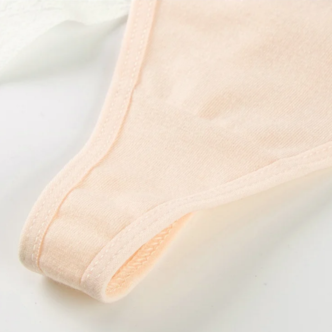 Cuecas Tanga de Algodão Pack 4 PCS
