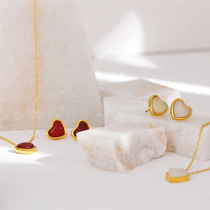 Colar Pendente de Pedra Natural