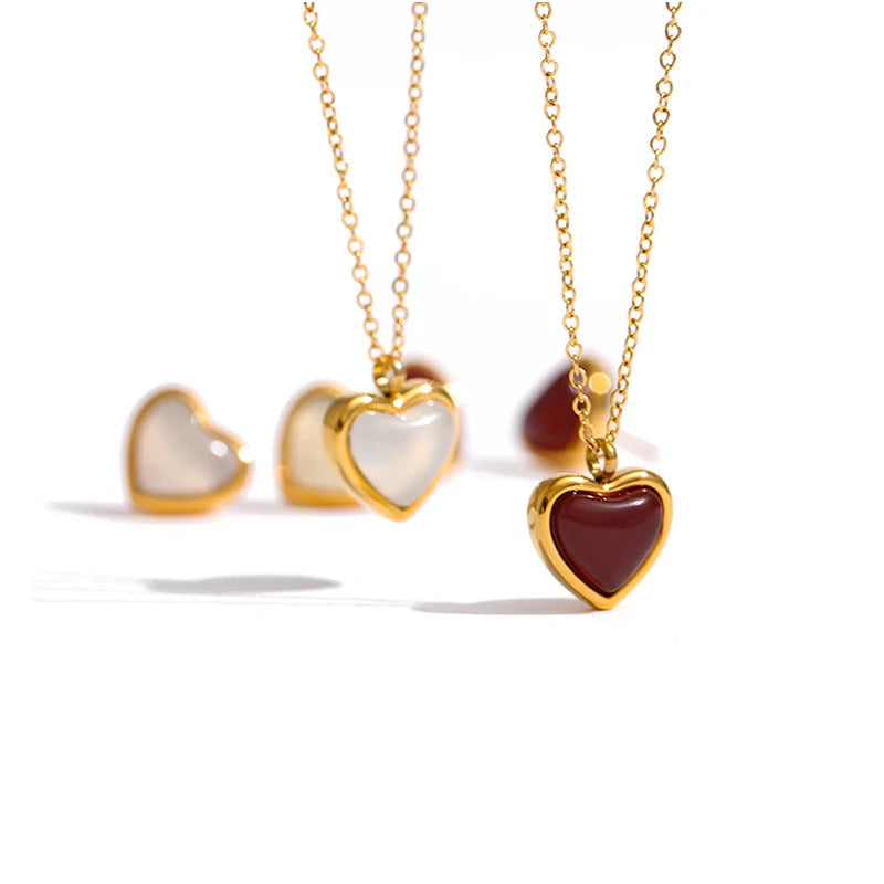 Colar Pendente de Pedra Natural