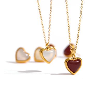 Colar Pendente de Pedra Natural