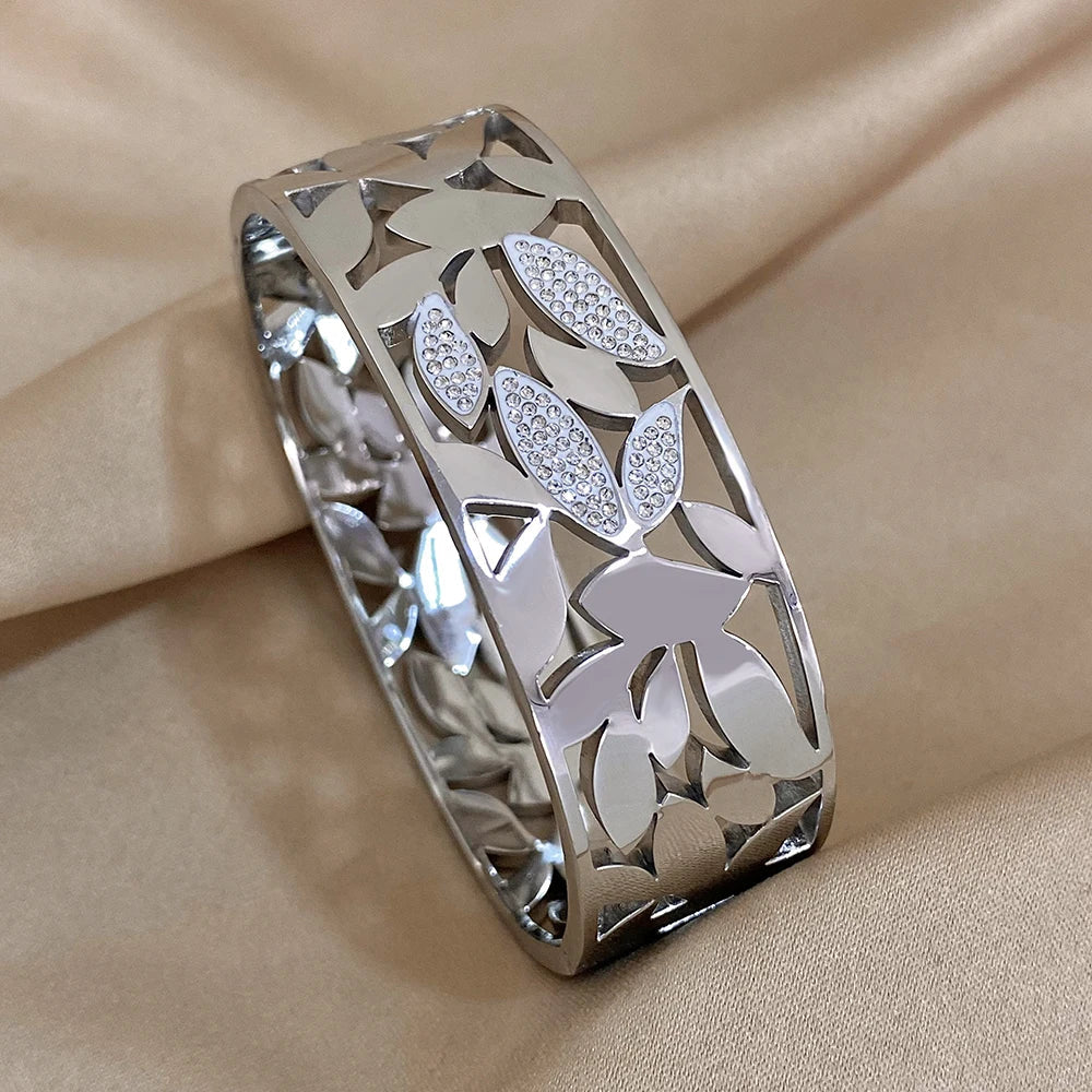 Pulseira Vintage em Aço Inox Prateado
