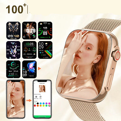 Smartwatch Bluetooth 1.91" Tela HD