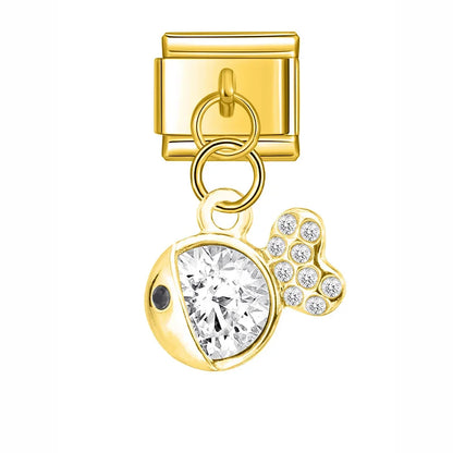 Charms Links Joaninhas e Peixes