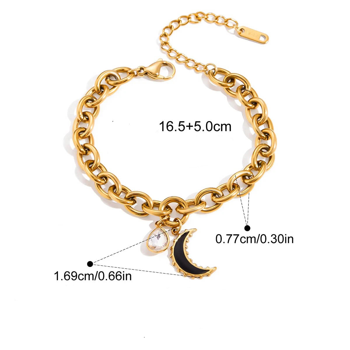 Pulseiras de Corrente - Aço inoxidável
