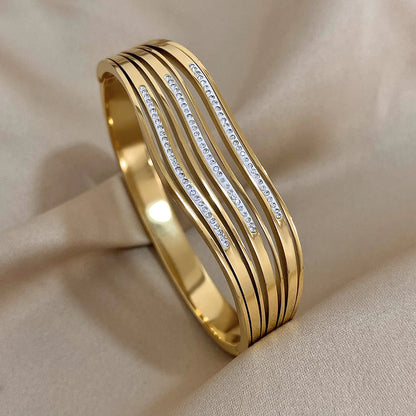 Pulseira Rígida Elegante