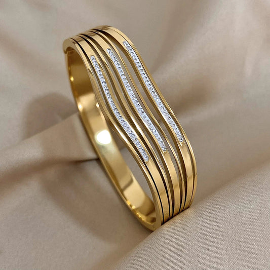 Pulseira Rígida Elegante