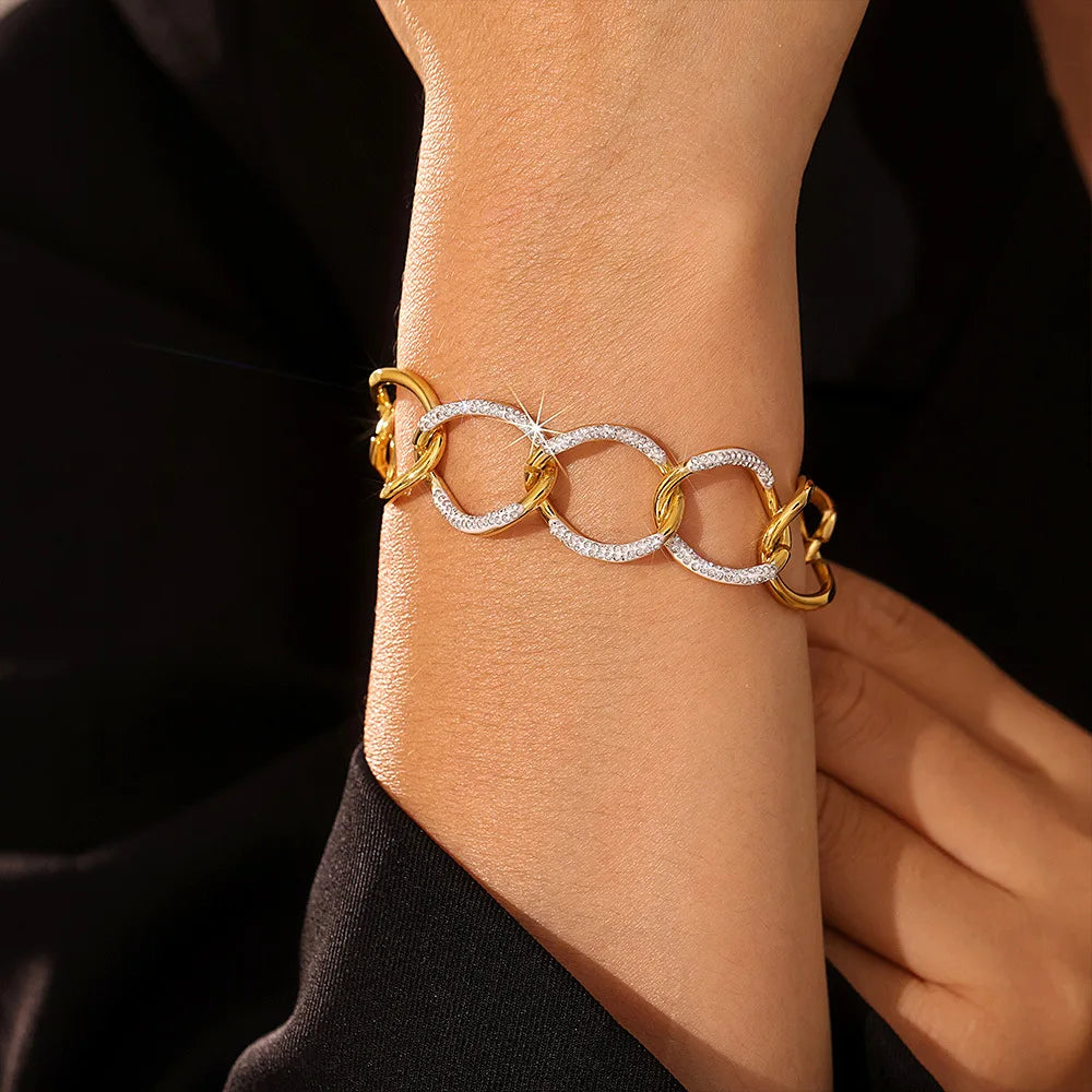 Pulseira de Elos Elegante