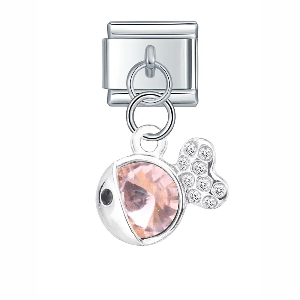 Charms Links Joaninhas e Peixes