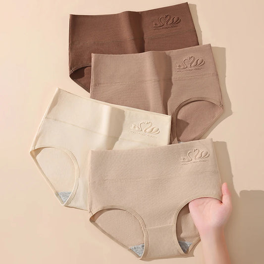 Cueca Modeladora de Cintura Alta Pack 4PCS