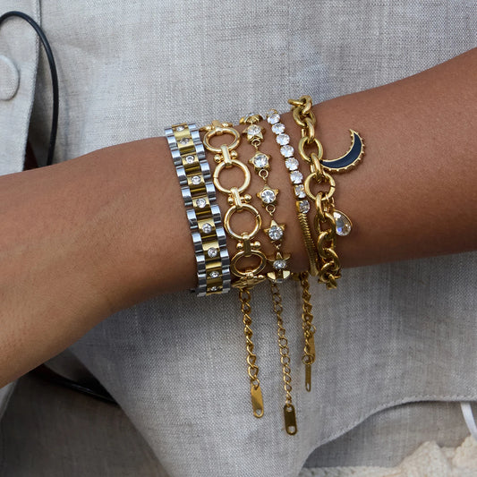 Pulseiras de Corrente - Aço inoxidável