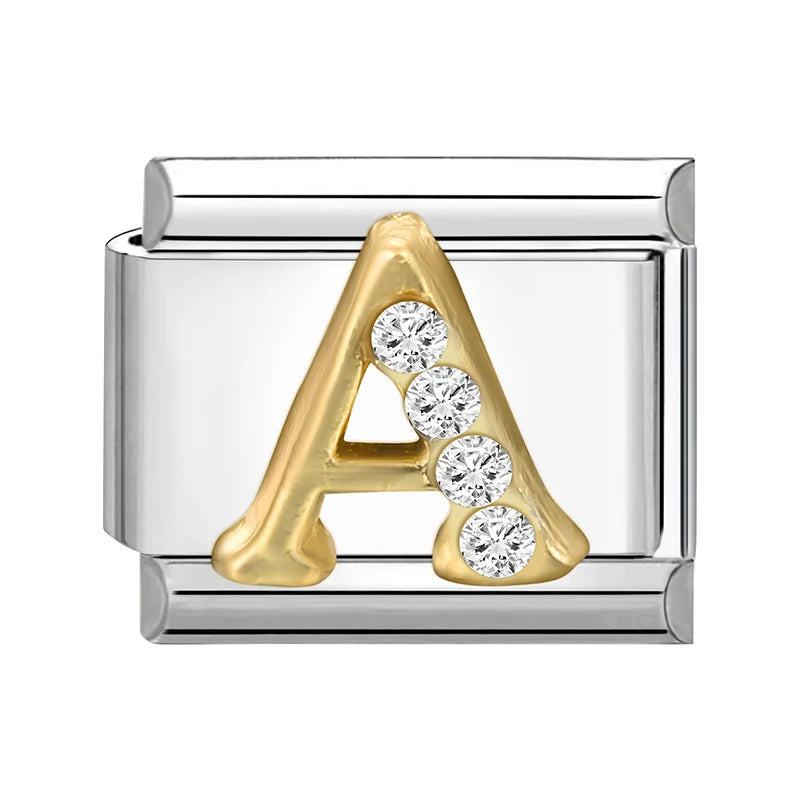 Charms Links Letras Brilhantes