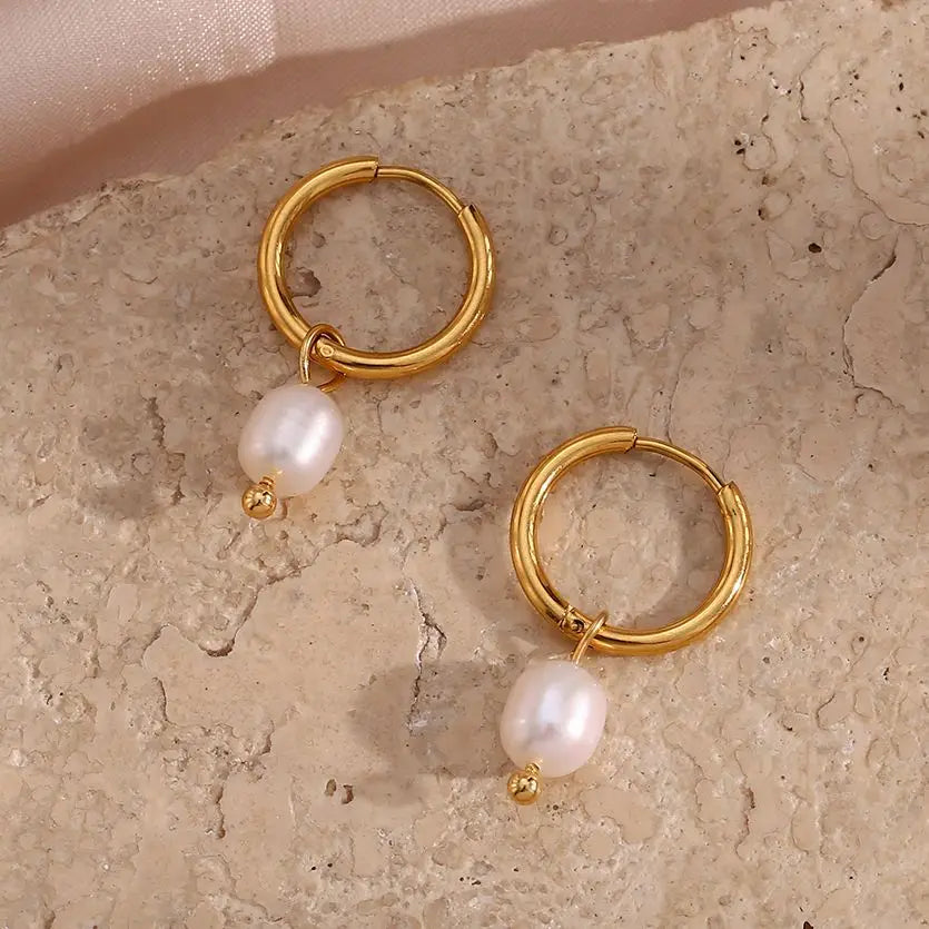 Argolas com Pérolas
