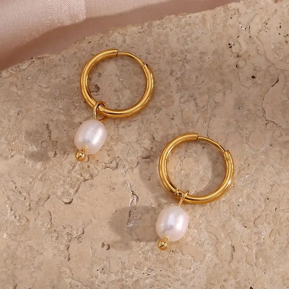 Argolas com Pérolas