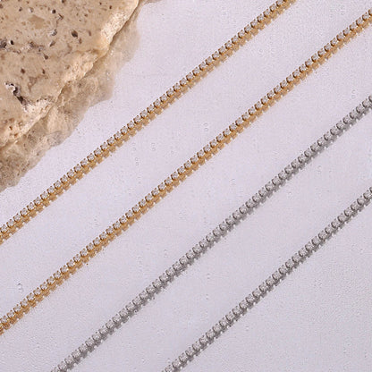Pulseira Minimalista de Zircónia