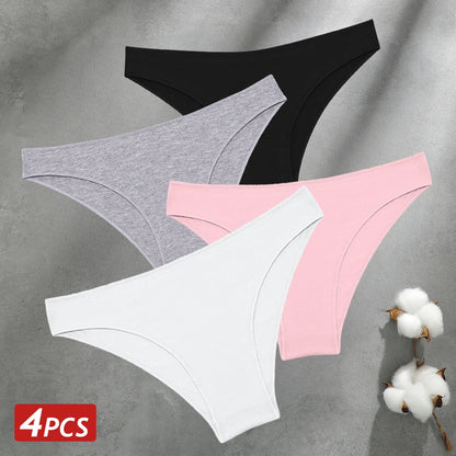 Cuecas de Algodão Pack 4PCS