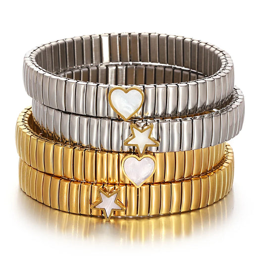Pulseiras Elásticas Metálicas